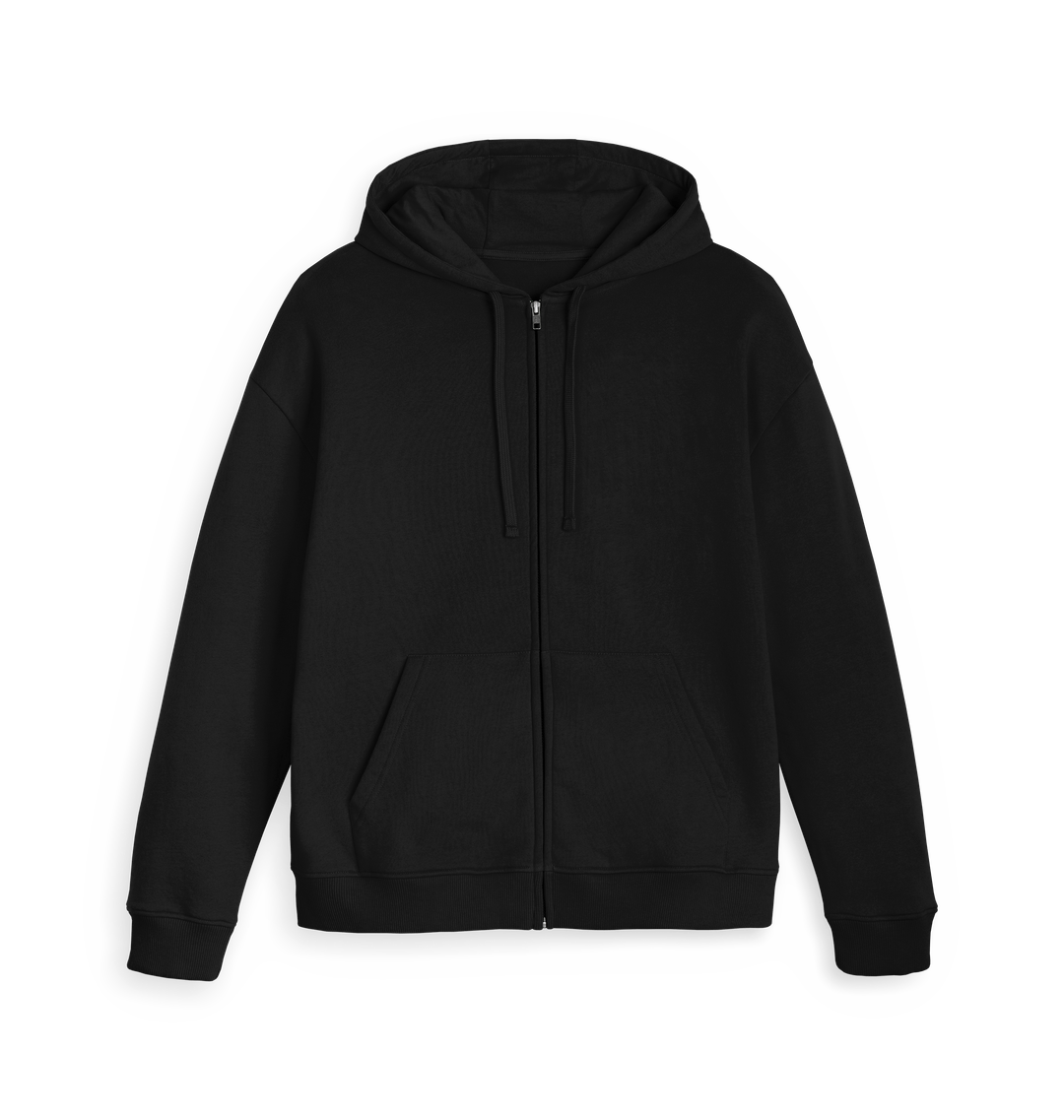 Black Zip hoody