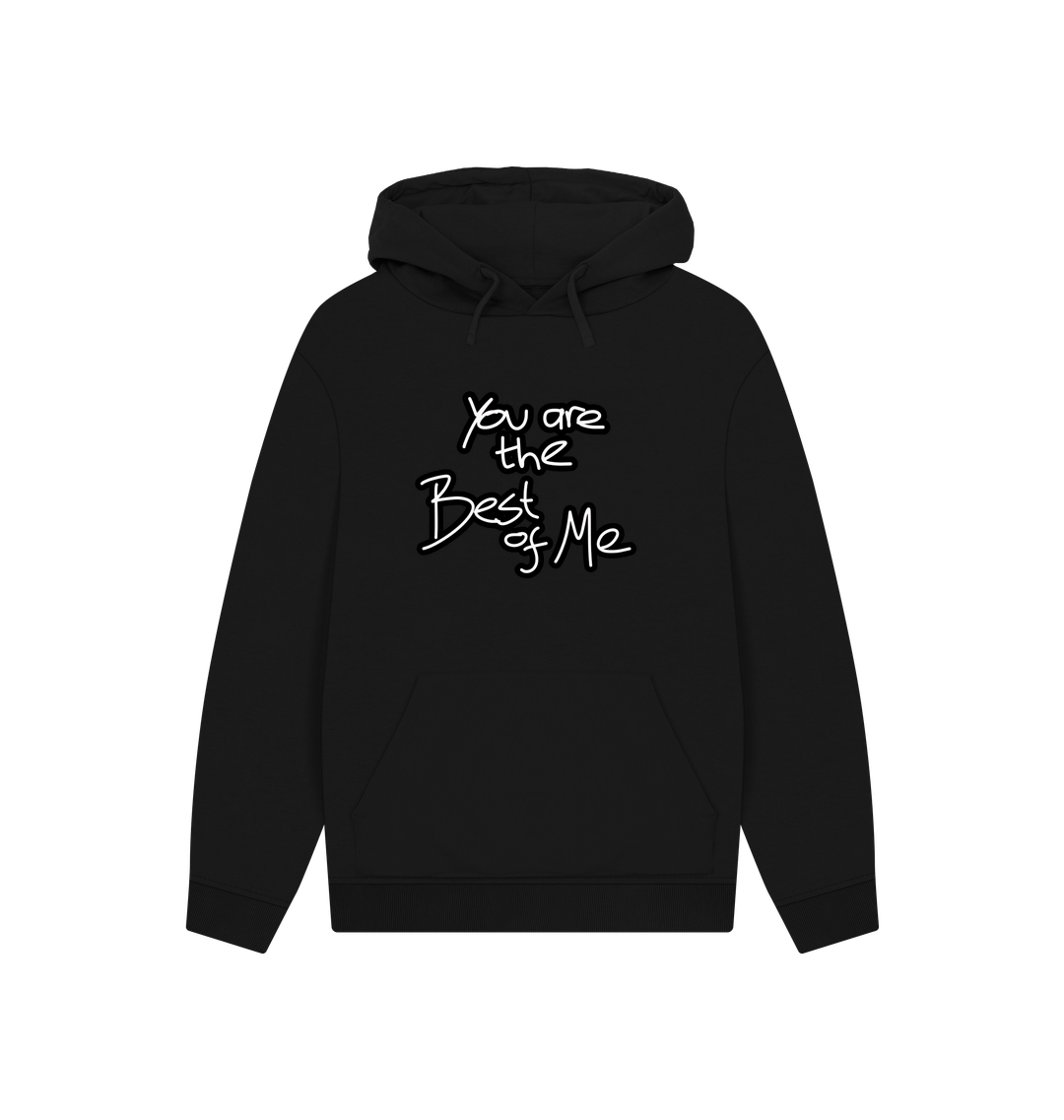 Black Printed Hoody