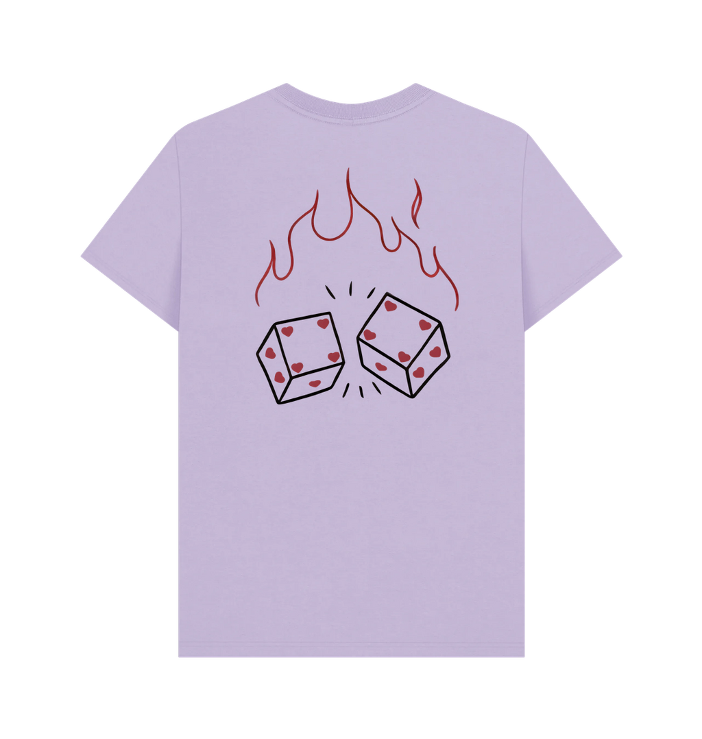 Lilac Printed T-shirt