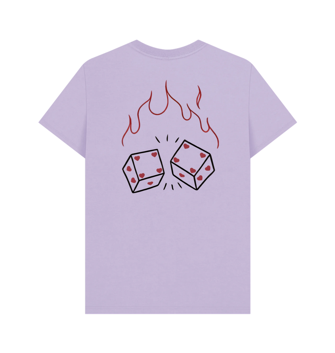 Lilac Printed T-shirt