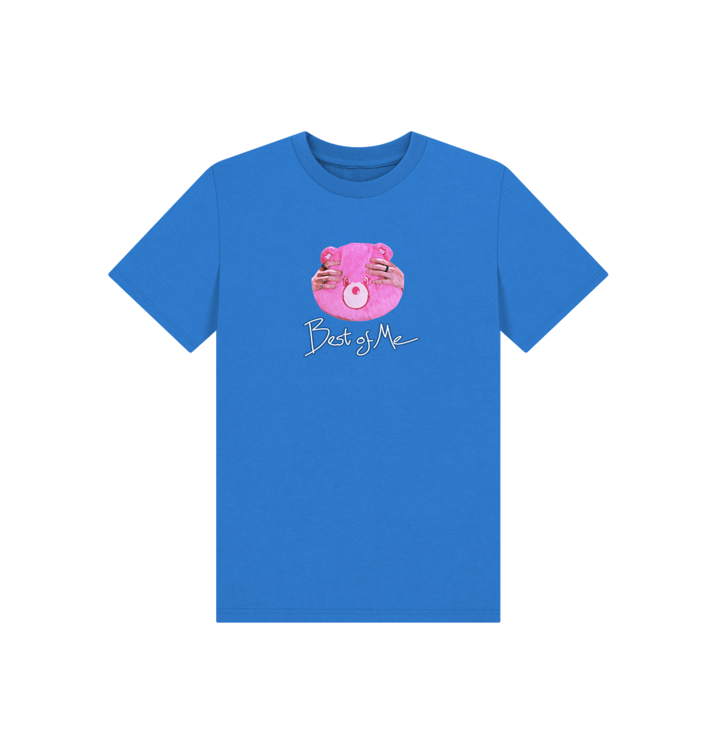 Bright Blue Printed Kids T-Shirt