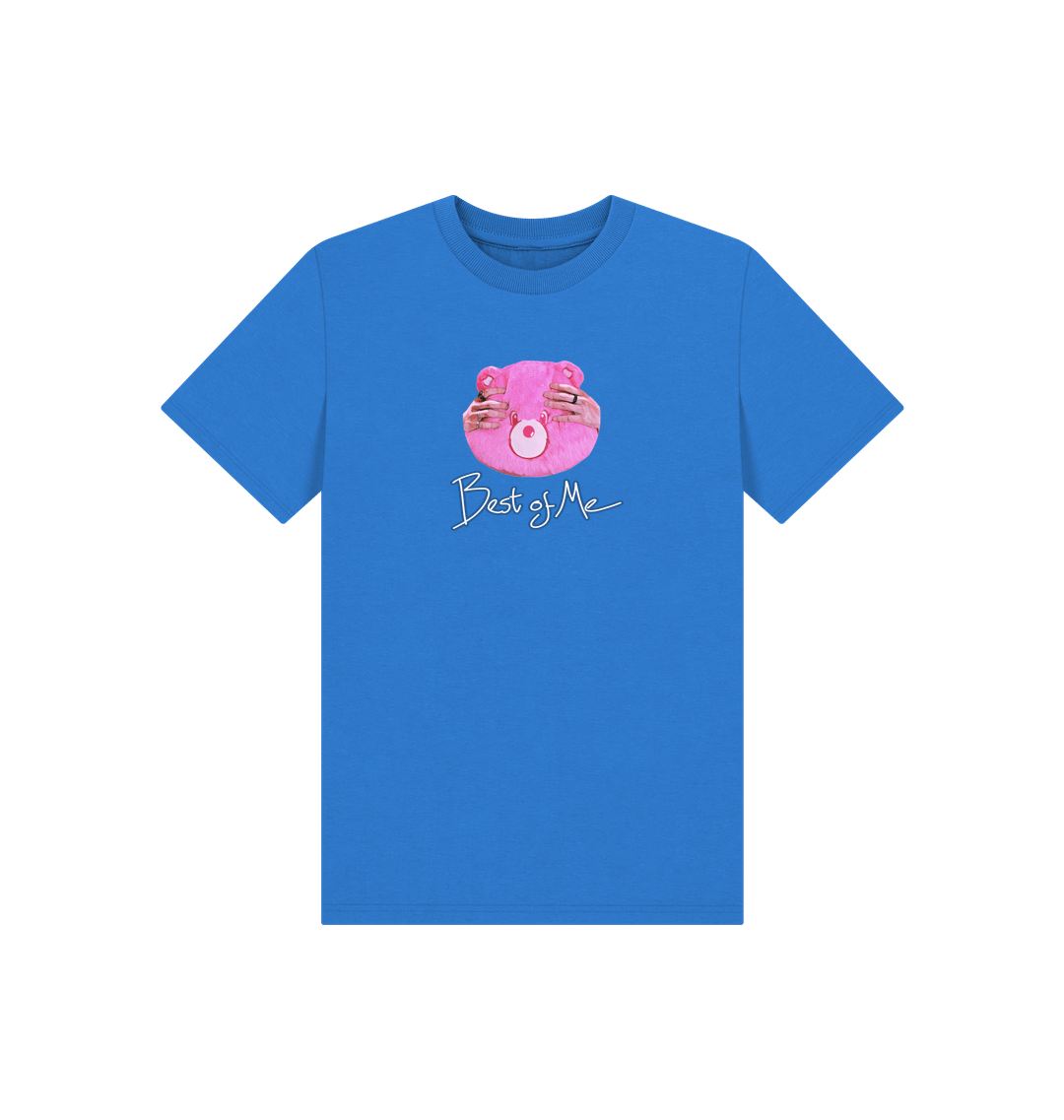 Bright Blue Printed Kids T-Shirt