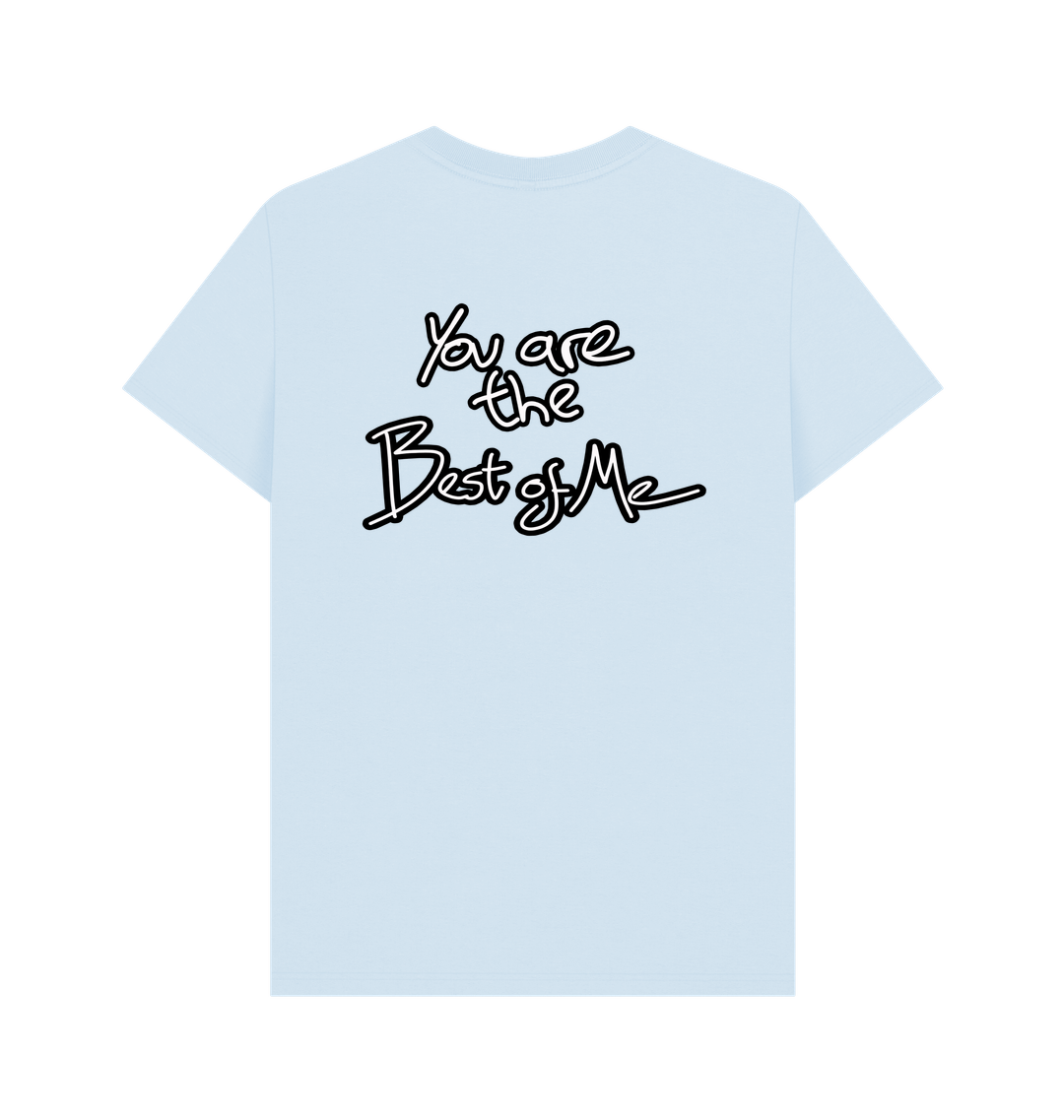 Sky Blue Printed T-shirt