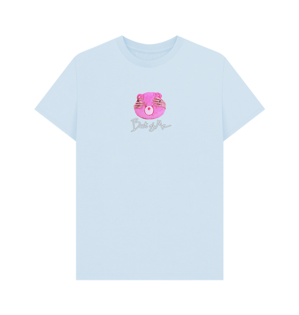 Sky Blue Printed T-shirt