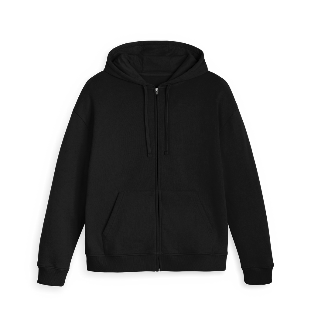 Black Zip hoody